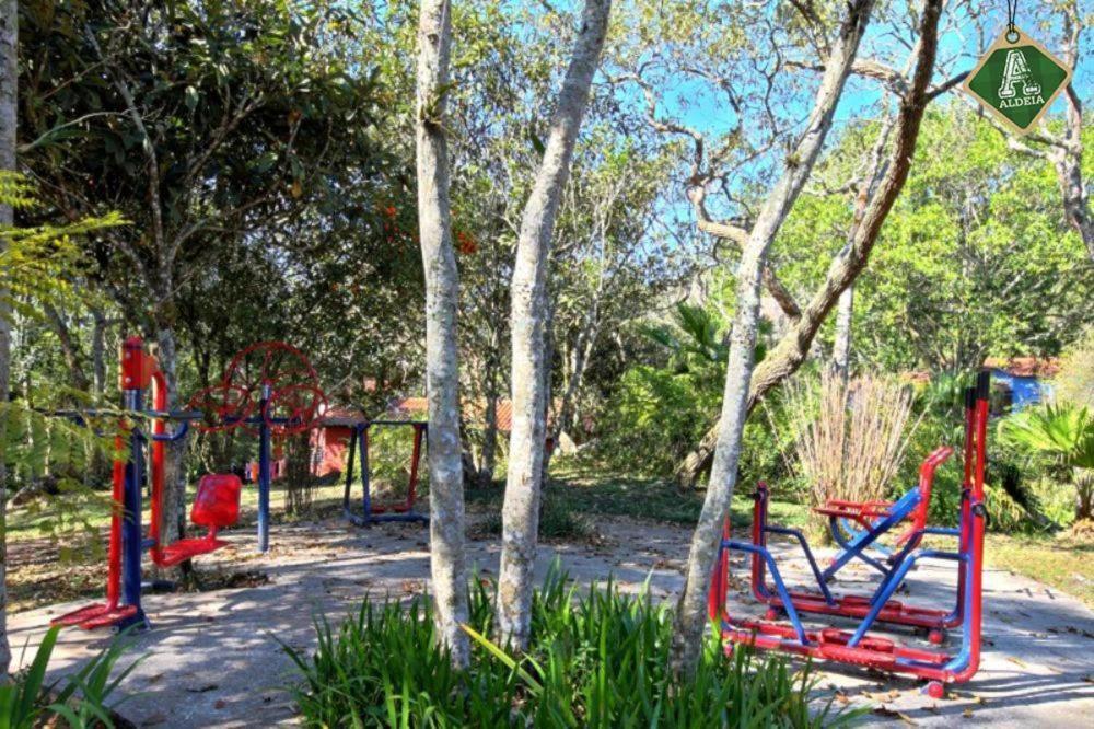Aldeia Parque Pousada Rural Sao Roque  Bagian luar foto